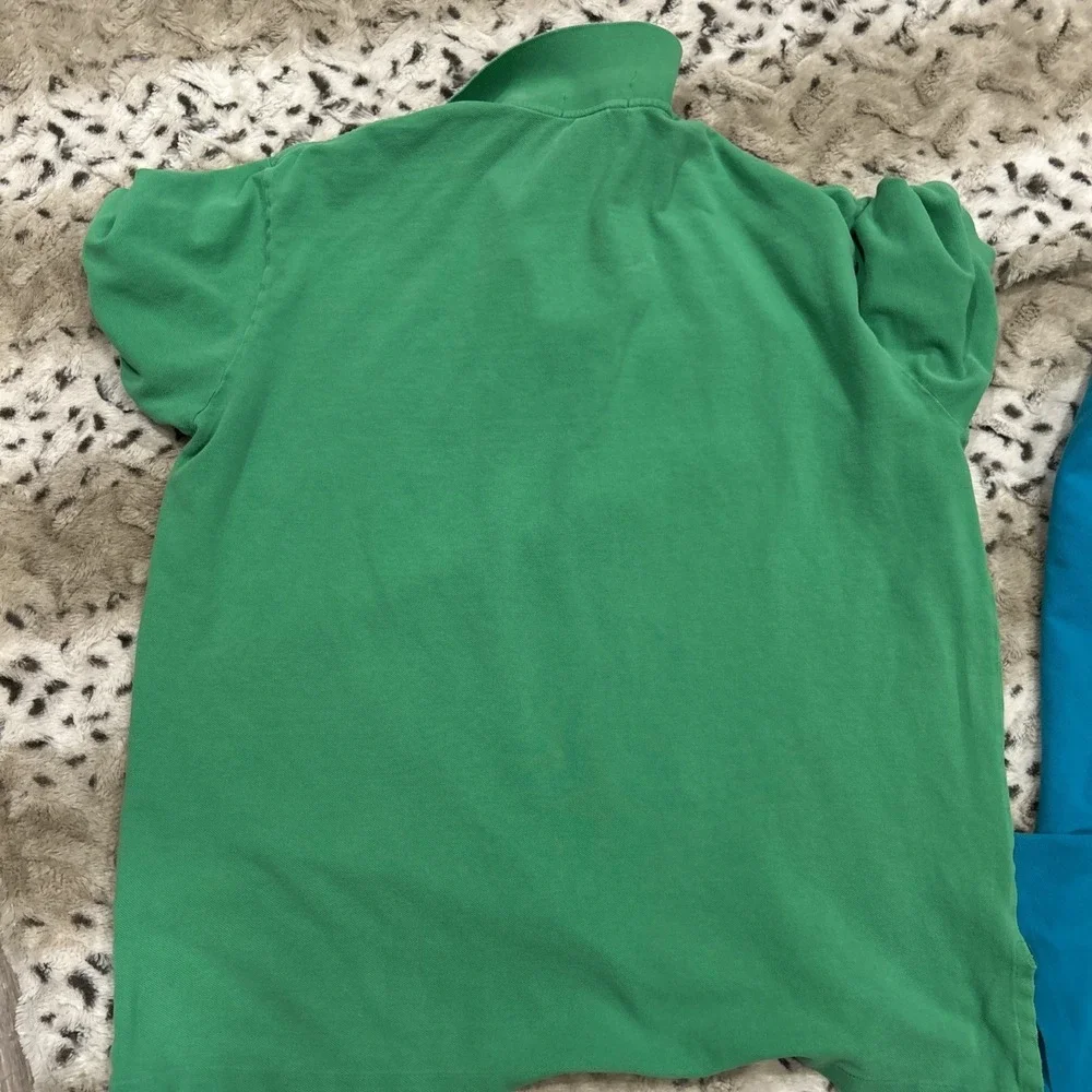2 POLO RALPH LAUREN SHORT SLEEVE POLO SHIRTS SIZE‎ XL 100% COTTON